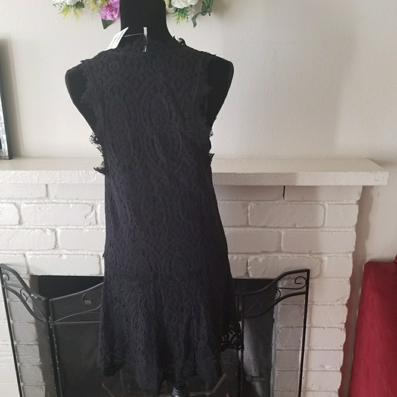 Free people Black Mini Dress Size M - Picture 5 of 7